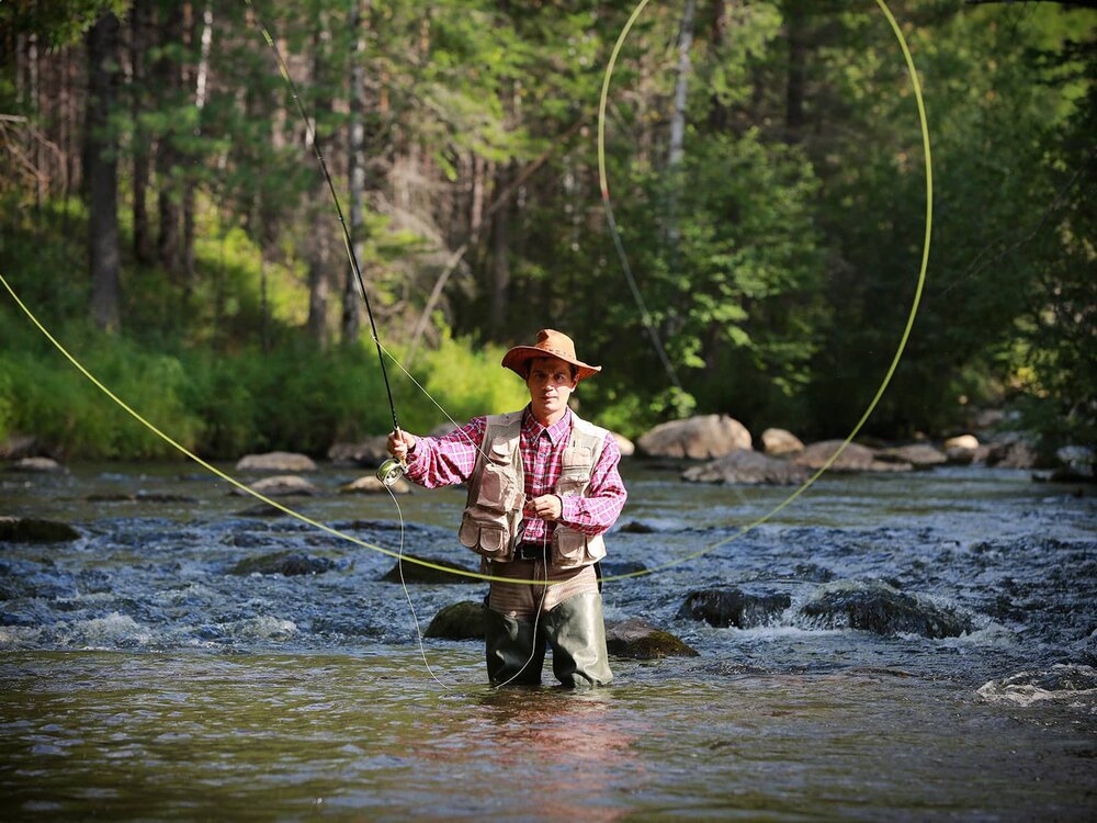 fly fisherman