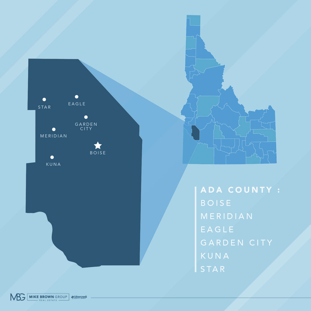 Ada County Map