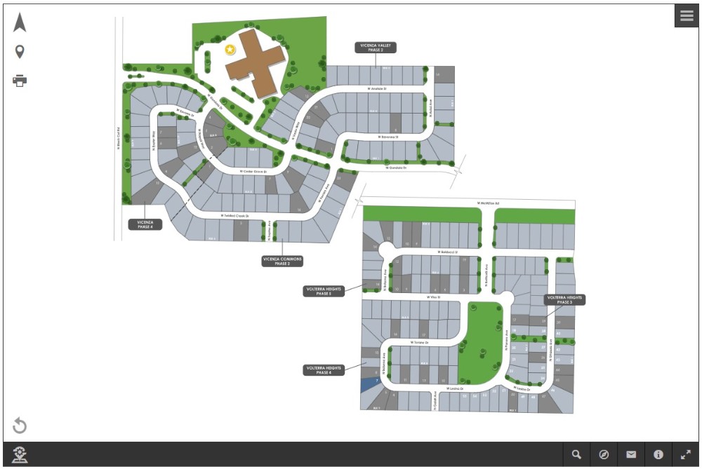 BridgeTower West Interactive Map