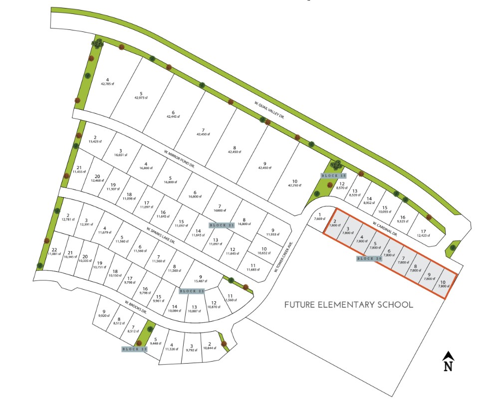 DCR Phase 5 Plat Map