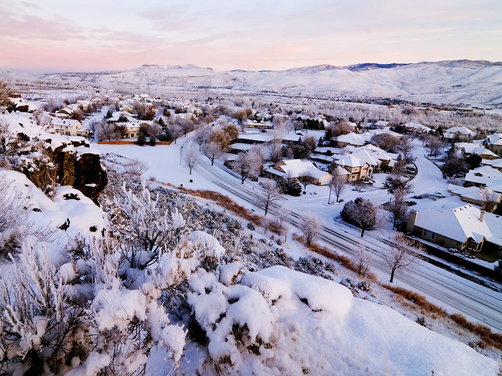 Snowy Village