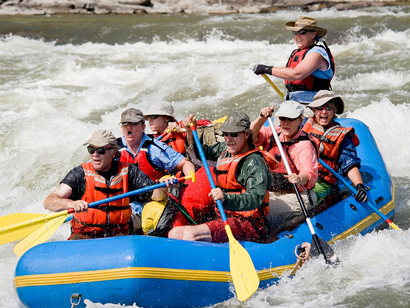 Rafting near boise