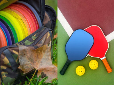 disc golf & pickleball