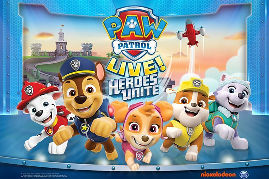 Paw Patrol Live Heroes Unite Poster