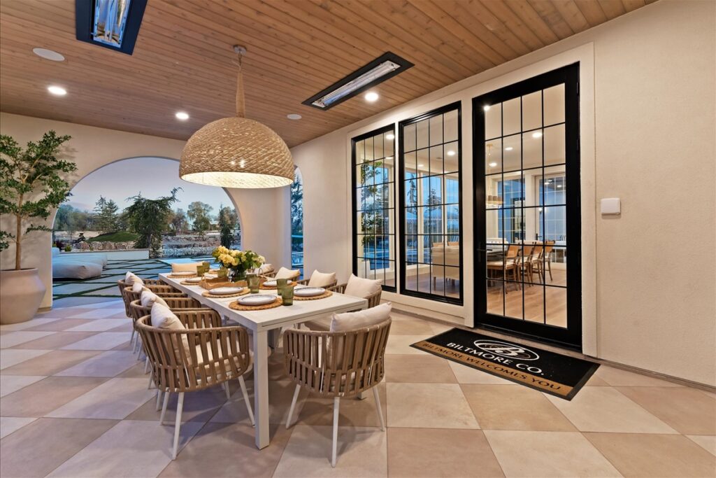 Loggia in Biltmore Co.'s 2026 Spring Parade home The Alexandria.