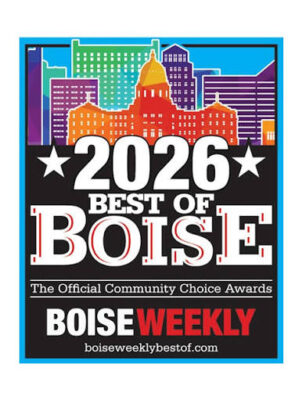 Mike Brown Group Best of Boise Real Estate Group Award Badge
