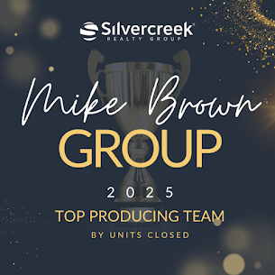 Mike Brown Group Silvercreek Realty Group Overall Top Team Award and Top Team by Closed Units