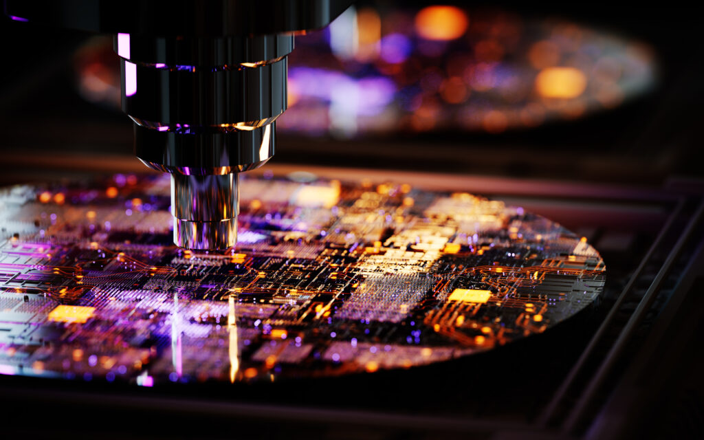 Computer chip artificial intelligence machine learning large language model